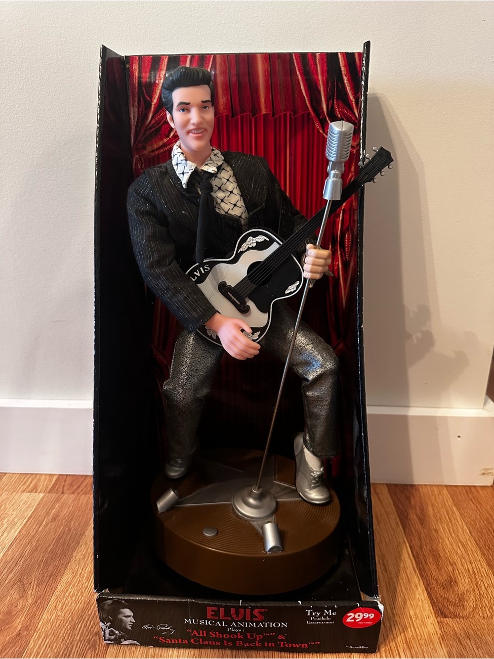 Elvis Musical Animation Figurine